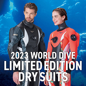 ワールドダイブ ダイビング ドライスーツ ダイビングスーツ WORLD DIVE